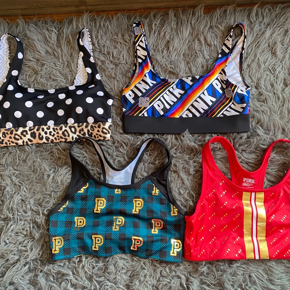 Pink Ultimate Sports Bras